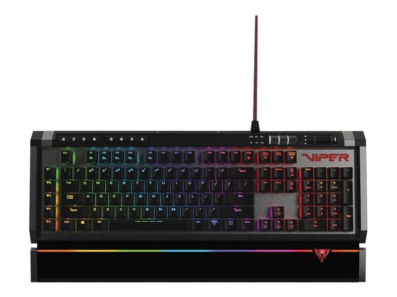Patriot Viper V770 RGB - Clavier - rétroéclairé - USB - commutateur : Kailh Red