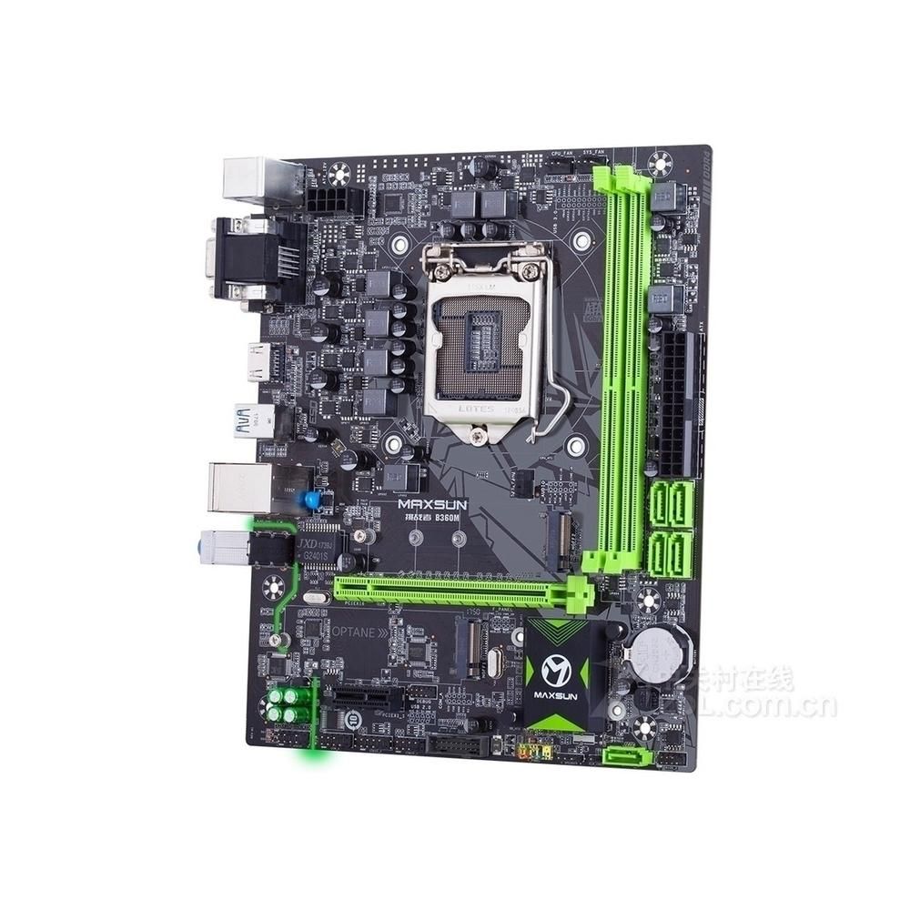 Carte mère MAXSUN MS-Challenger B360M Intel B360 LGA 1151 DDR4 32GB Micro ATX