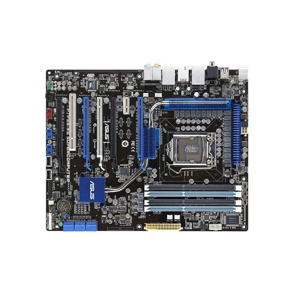 Carte mère ASUS P7P55 WS Supercomputer Intel P55 LGA 1156 DDR3 16GB ATX