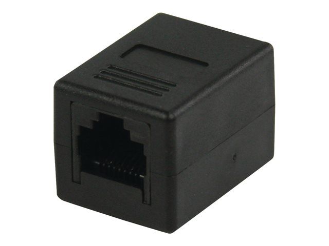 Nedis - Coupleur réseau - RJ-45 (F) pour RJ-45 (F) - non blindé - CAT 6 - noir