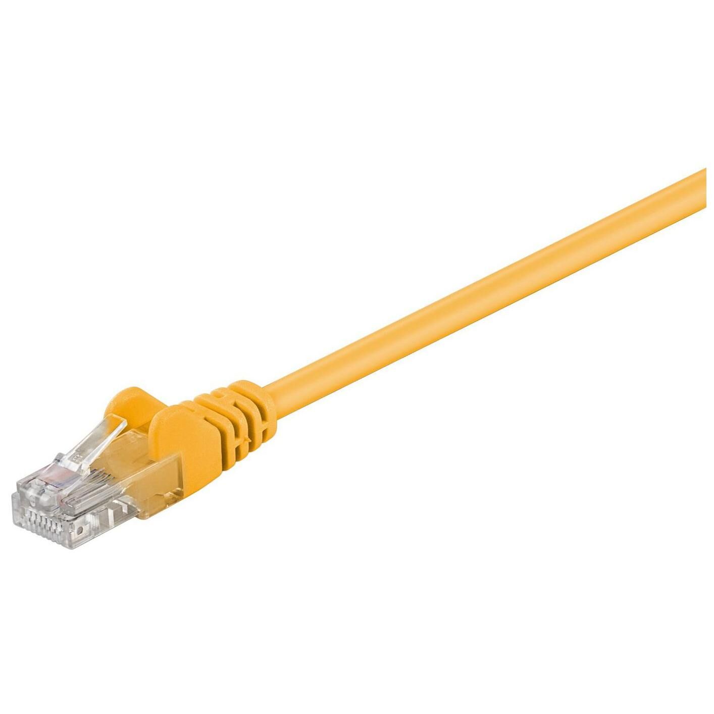 Microconnect B-UTP502Y câble de réseau Jaune 2 m Cat5e U/UTP (UTP)