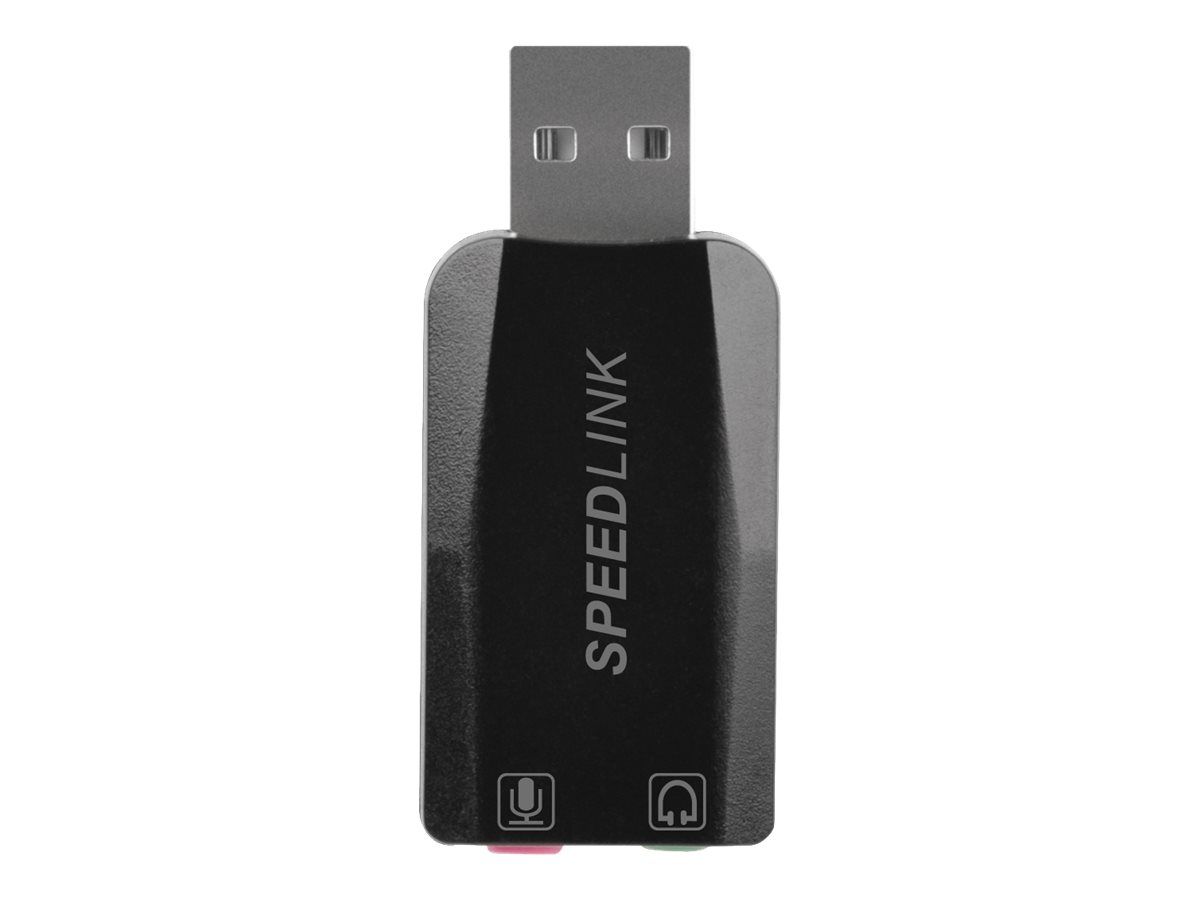 SPEEDLINK VIGO SL-8850-BK - Carte son - stéreo - USB