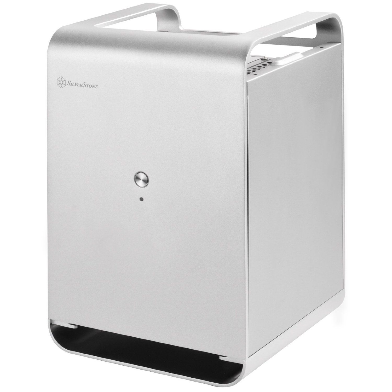 SilverStone Case Storage CS01-HS - Tour - mini ITX - pas d'alimentation (SFX12V/SFX-L12V) - noir - USB