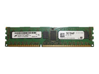 Dell - DDR3 - module - 4 Go - DIMM 240 broches - 1333 MHz / PC3-10600 - 1.35 V - mémoire enregistré - ECC - pour PowerEdge M520, R320, R820, T320, T420; Precision R5500, T3600, T5500, T5600...