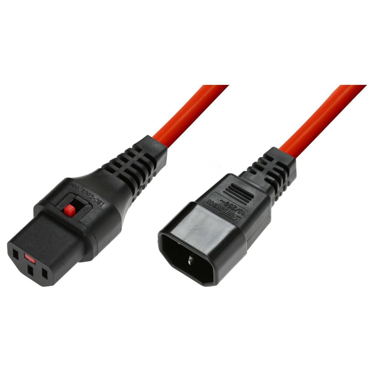 Microconnect PC1387 câble électrique Noir 3 m Coupleur C13 Coupleur C14