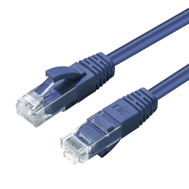 MicroConnect - CAT6A UTP 5m Blue LSZH - Câbles réseau