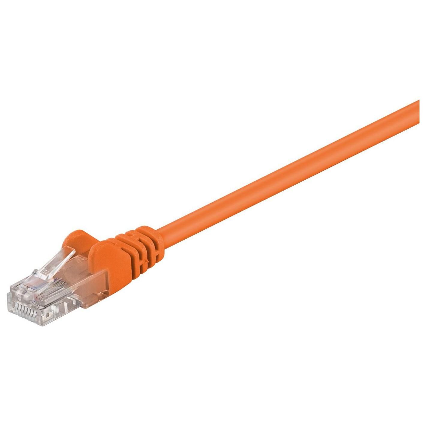 Microconnect B-UTP5075O câble de réseau Orange 7,5 m Cat5e U/UTP (UTP)