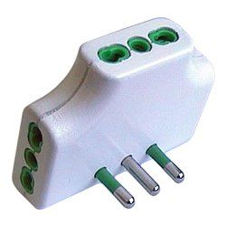 Adattatore presa elettrica Fanton FME.ADATTATORE 3PRESA BIANCO 16A 82220