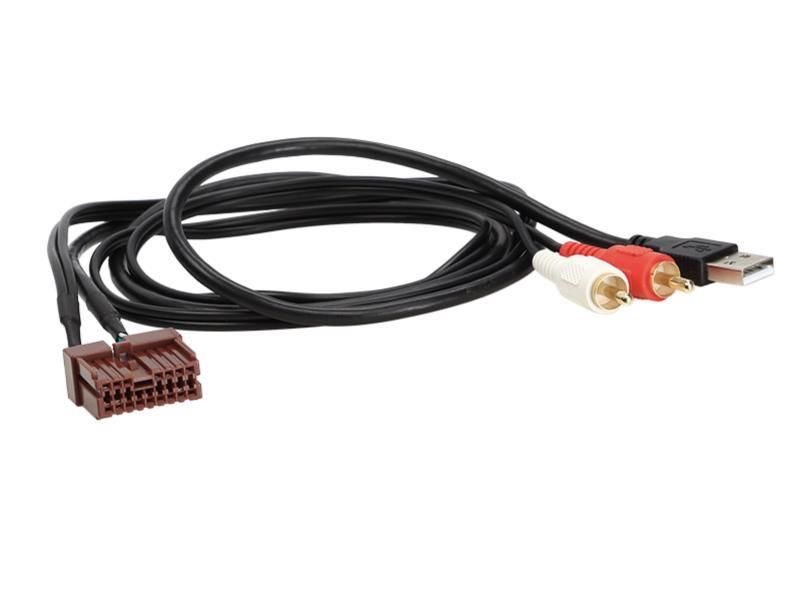 Adaptateur de prise USB AUX AD1140E pour Hyundai ADNAuto