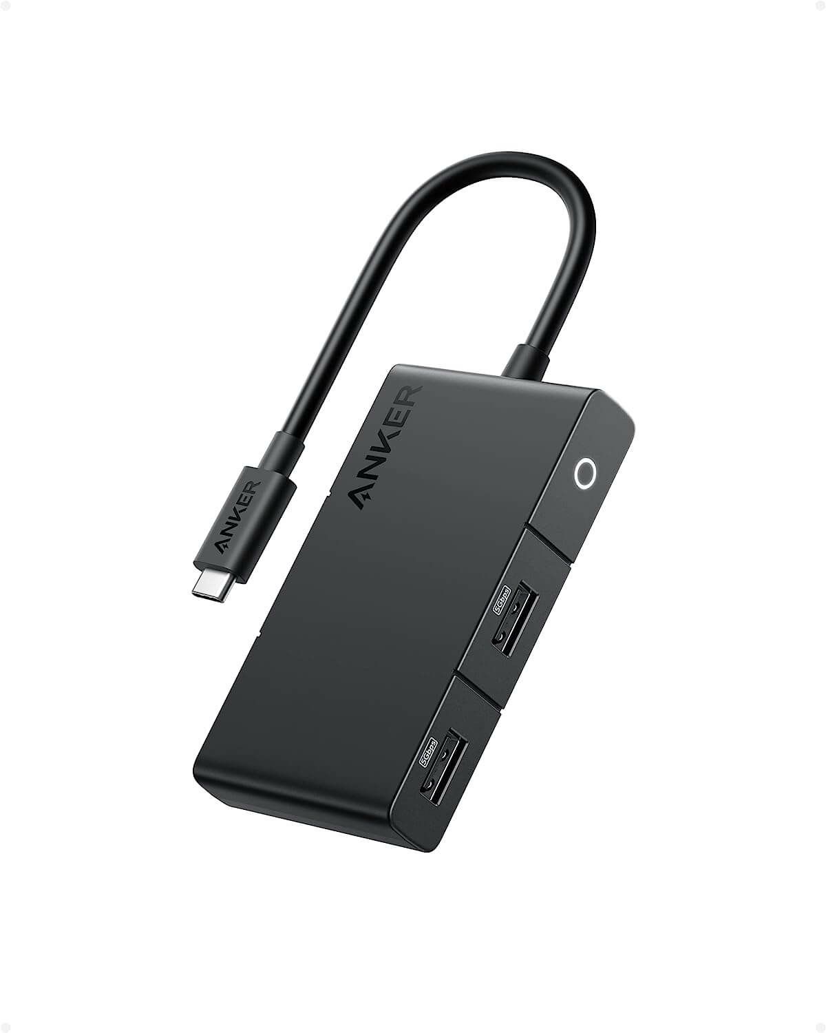 Anker 332 Avec fil USB 3.2 Gen 1 (3.1 Gen 1) Type-C Noir