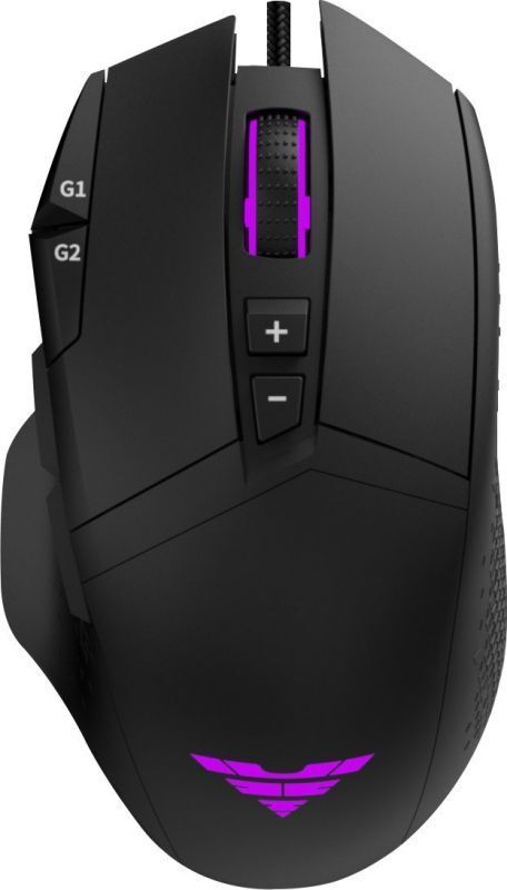Souris gaming - PREYON - Falcon - Ergonomique - 12400 DPI - Grips en caoutchouc