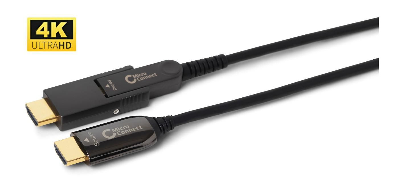 MicroConnect - Premium Optic HDMI A-D Cable - Câbles HDMI