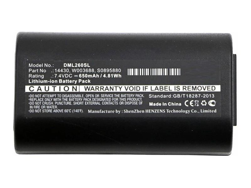 CoreParts - Batterie d'imprimante (équivalent à : 3M&DYMO LABELMANAGER 360D, 3M&DYMO PL200, 3M&DYMO LABELMANAGER 420P, 3M&DYMO RHINO 4200, 3M&DYMO RHINO 5200, 3M&DYMO S0915380, 3M&DYMO W003688) -...