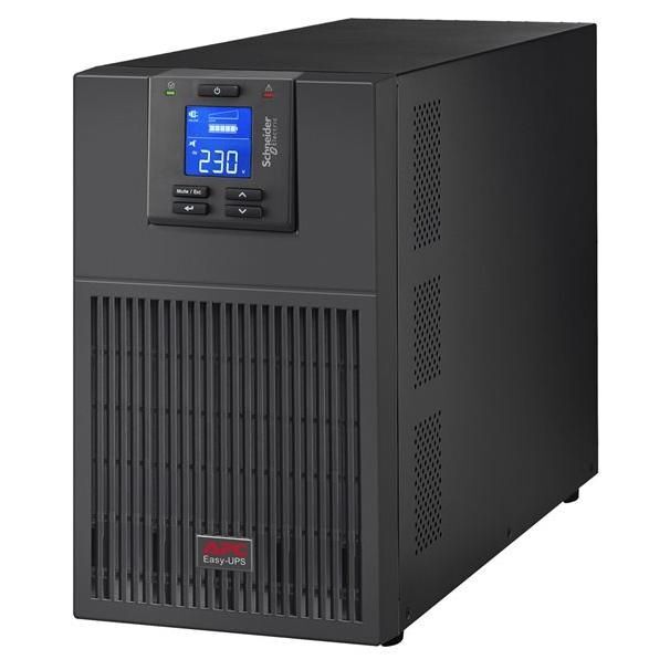 APC Easy UPS On-Line - Onduleur - tour - CA 220/230/240 V - 2700 watt - 3000 VA - monophasé - Acide de plomb - USB, serial - connecteurs de sortie : 7 - PFC - Europe - noir, RAL 7010