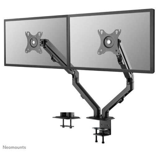Neomounts FPMA-D650DBLACK Dual-Monitor Desk Mount - Helical Spring