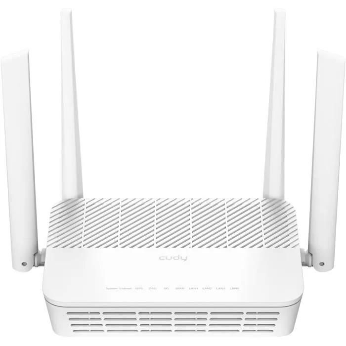 Routeur WiFi 6 - CUDY - AX3000 - WAN 2,5 Gbit/s - 4 Ports RJ45 - MU-MIMO - VPN Support