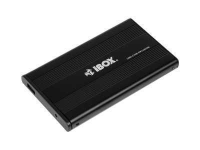 iBOX HD-01 - Boitier externe - 2.5" - SATA 6Gb/s - USB 2.0 - noir
