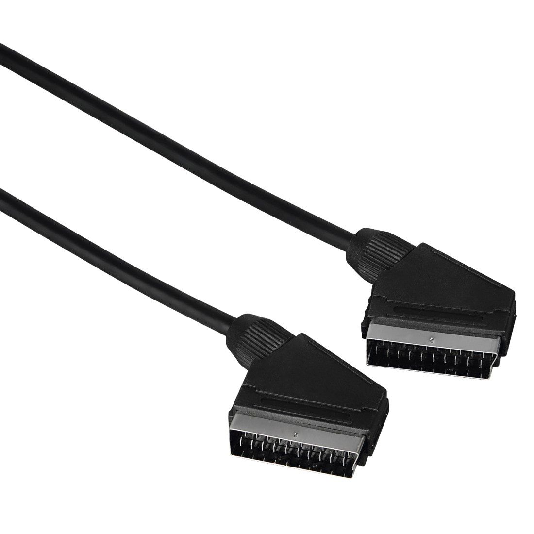 Cordon de connexion péritel, fiche mâle - fiche mâle, 1,5 m, noir