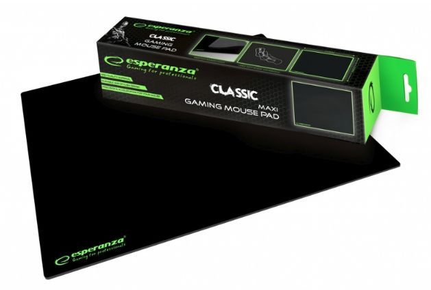 Esperanza EGP103K Tapis de souris pour clavier en plastique noir