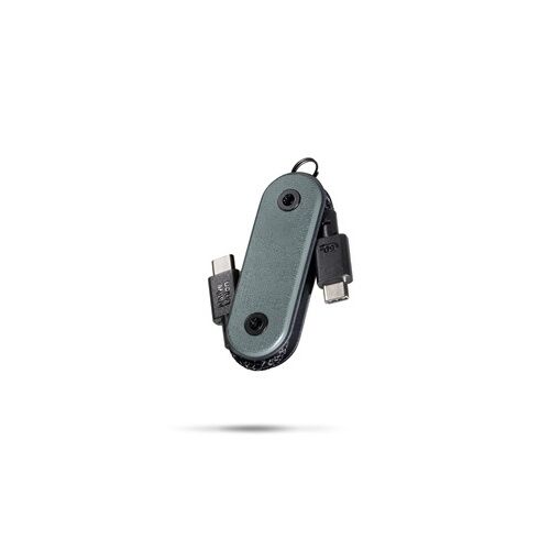 CÂBLE DE POCHE NATIVE UNION USB C VERS USB C SLATE GREEN