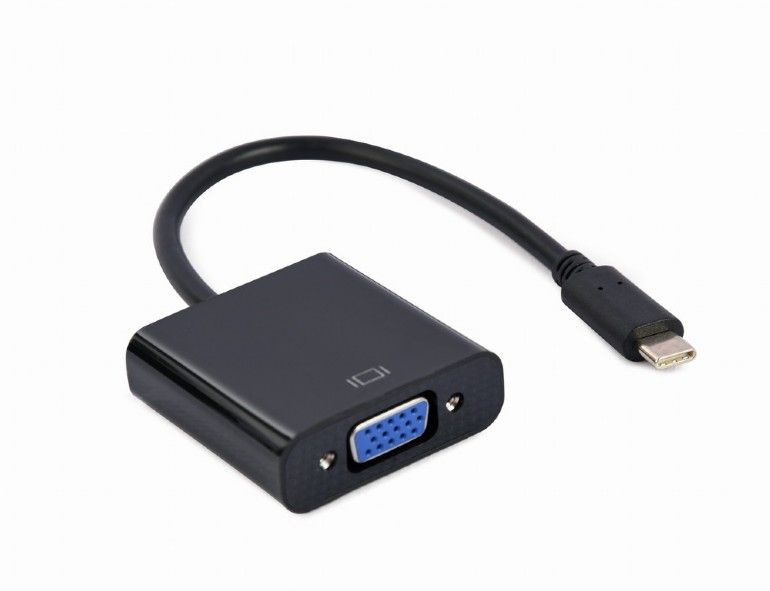 Gembird A-cm-vgaf-01 Adaptateur Graphique Usb 1920 X 1080 Pixels Noir