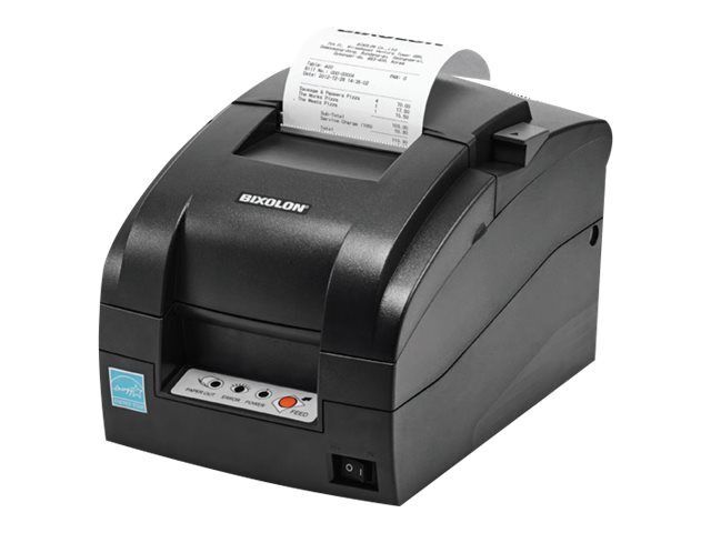 BIXOLON SRP-275III - Imprimante de reçus - deux couleurs (monochrome) - matricielle - Rouleau (8,3 cm) - 80 x 144 dpi - 9 pin - jusqu'à 5.1 lignes/sec - USB 2.0, série - gris foncé