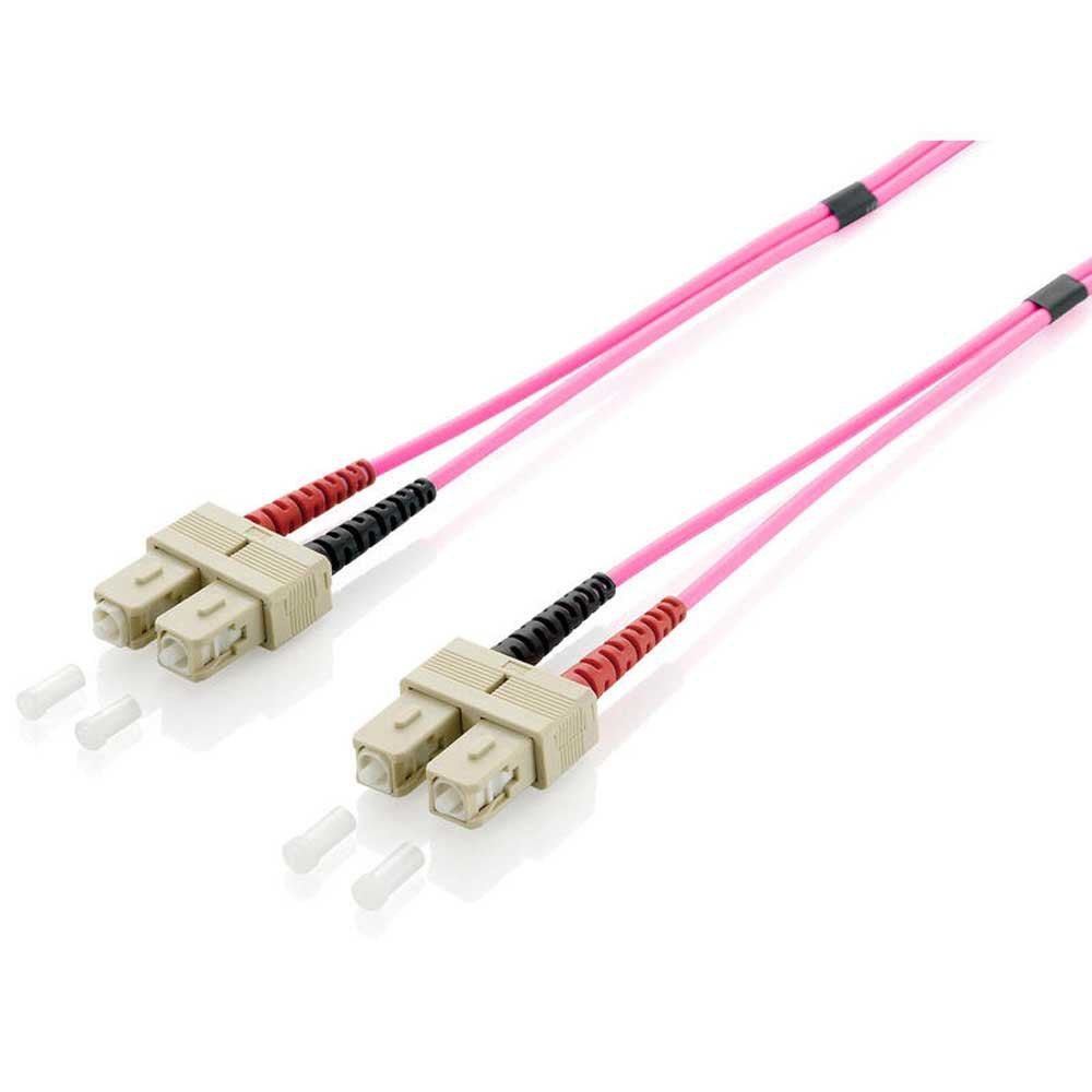 equip cable de fibre optique om4 lc 2 m