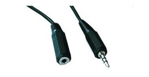 Câble audio gembird Connecteur 3,5 mm Extension mâle/femelle de 2 m