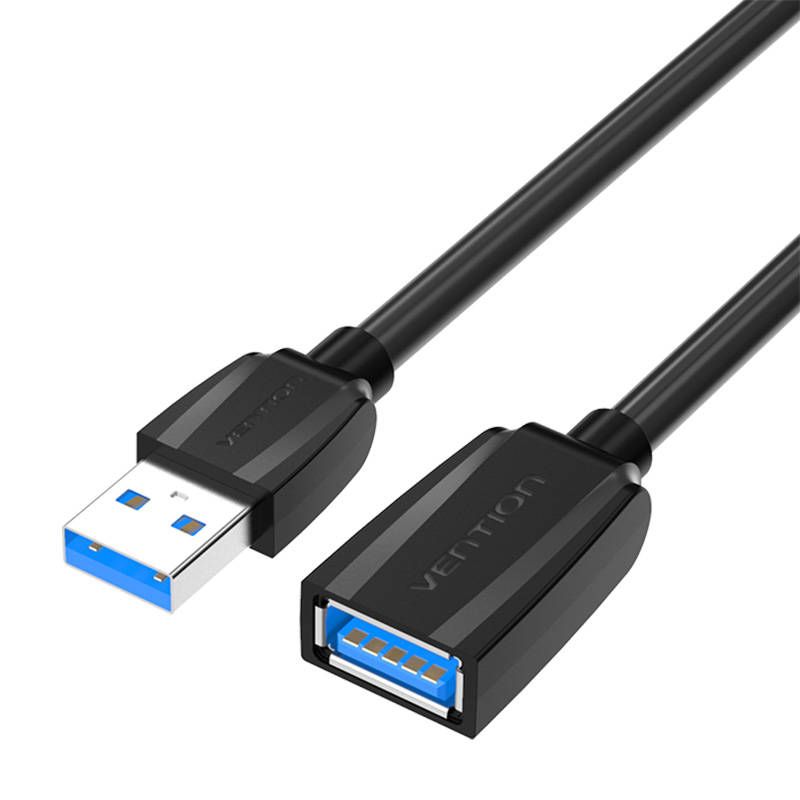 Extension Cable Usb 3.0, Male Usb To Female Usb, Vention 2m (black)