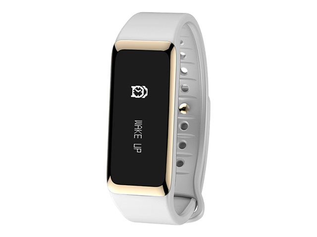 MyKronoz ZeFit2 - Suivi d'activités - monochrome - Bluetooth - blanc