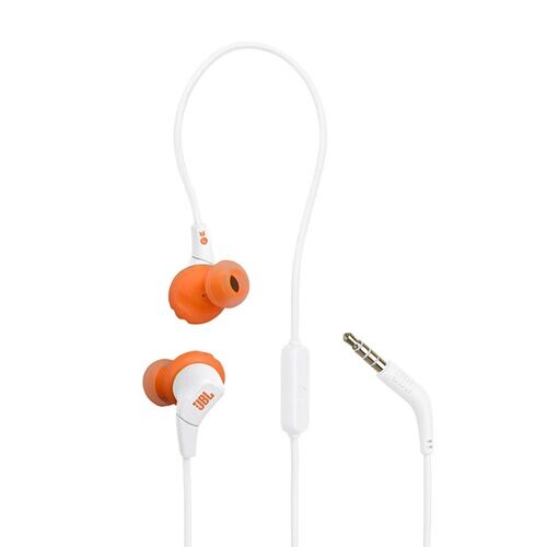 Ecouteurs Jbl Endurance Run 3 Blanc, étanches de sport filaire