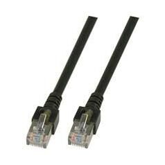 EFB Elektronik Cat5e SF/UTP câble de réseau Noir 20 m SF/UTP (S-FTP)