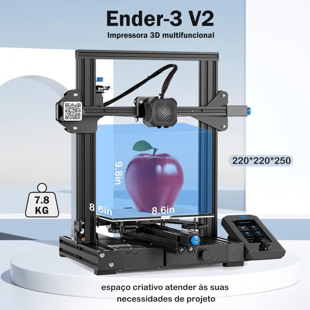 ENDER 3 V2 - IMPRIMANTE 3D AVEC CARTE MÈRE SILENCIEUSE ET IMPRESSION MUETTE