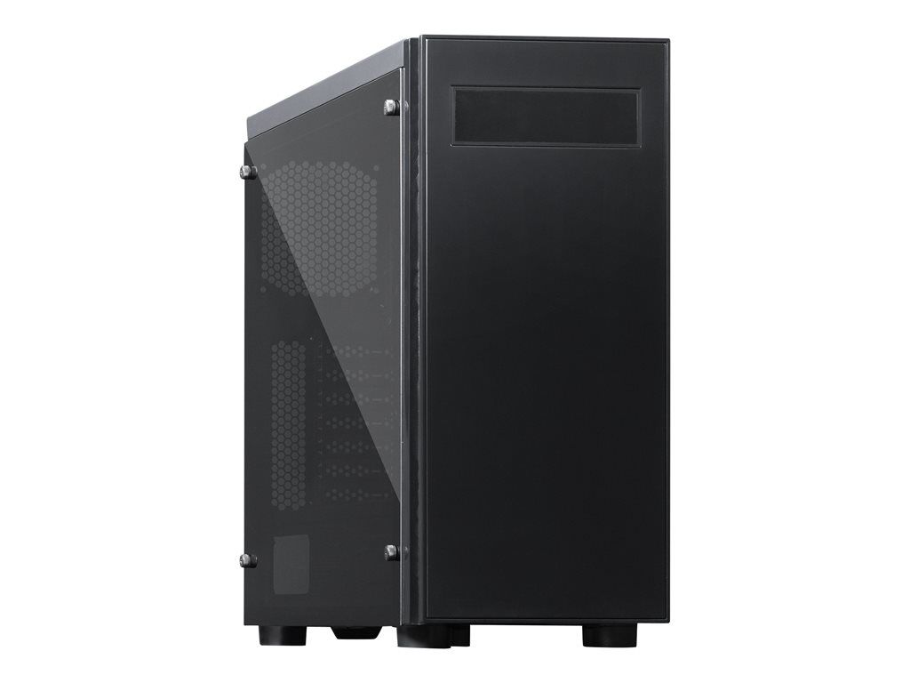 Boitier PC Moyen Tour ATX Chieftec Hawk AL-02B-TG avec panneau vitré - Noir