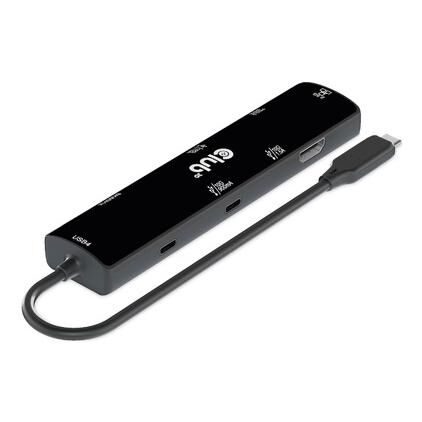 CLUB3D CSV-1599 station d'accueil USB 3.2 Gen 1 (3.1 Gen 1) Type-C Noir