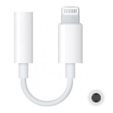 CoreParts MSPP74280 changeur de genre de câble Lightning 3.5mm Audio Blanc