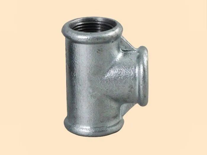 Té de zinc galvanisé - Hydroland - 1 pouce - Acier galvanisé - Utilisation intérieure