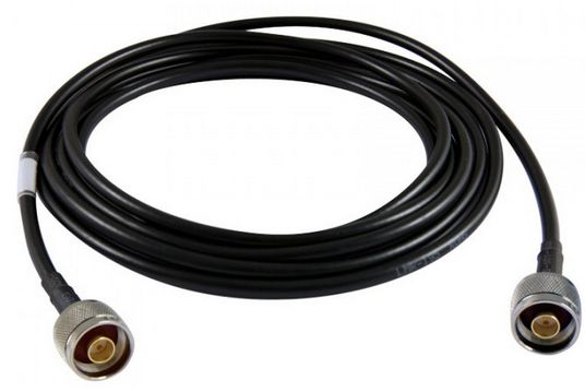 Allnet Ant-cab-nm-nm-500 Câble Coaxial 5 M Type-n Noir