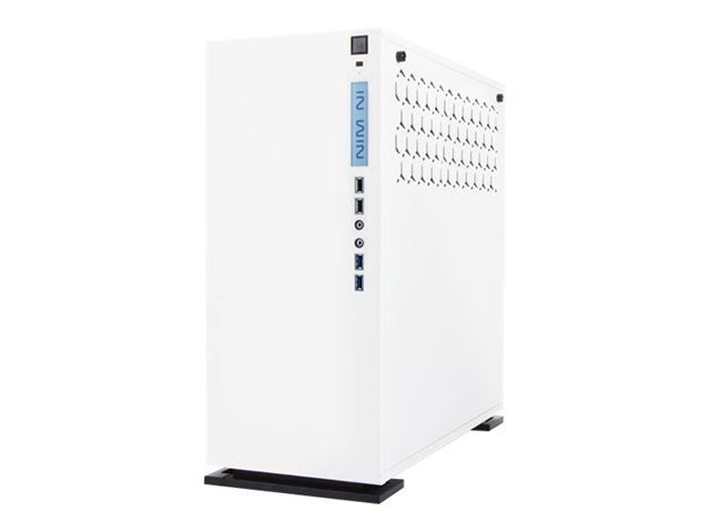 IN WIN 303 - Tour - ATX - panneau latéral fenêtré - pas d'alimentation (ATX12V) - blanc - USB/Audio