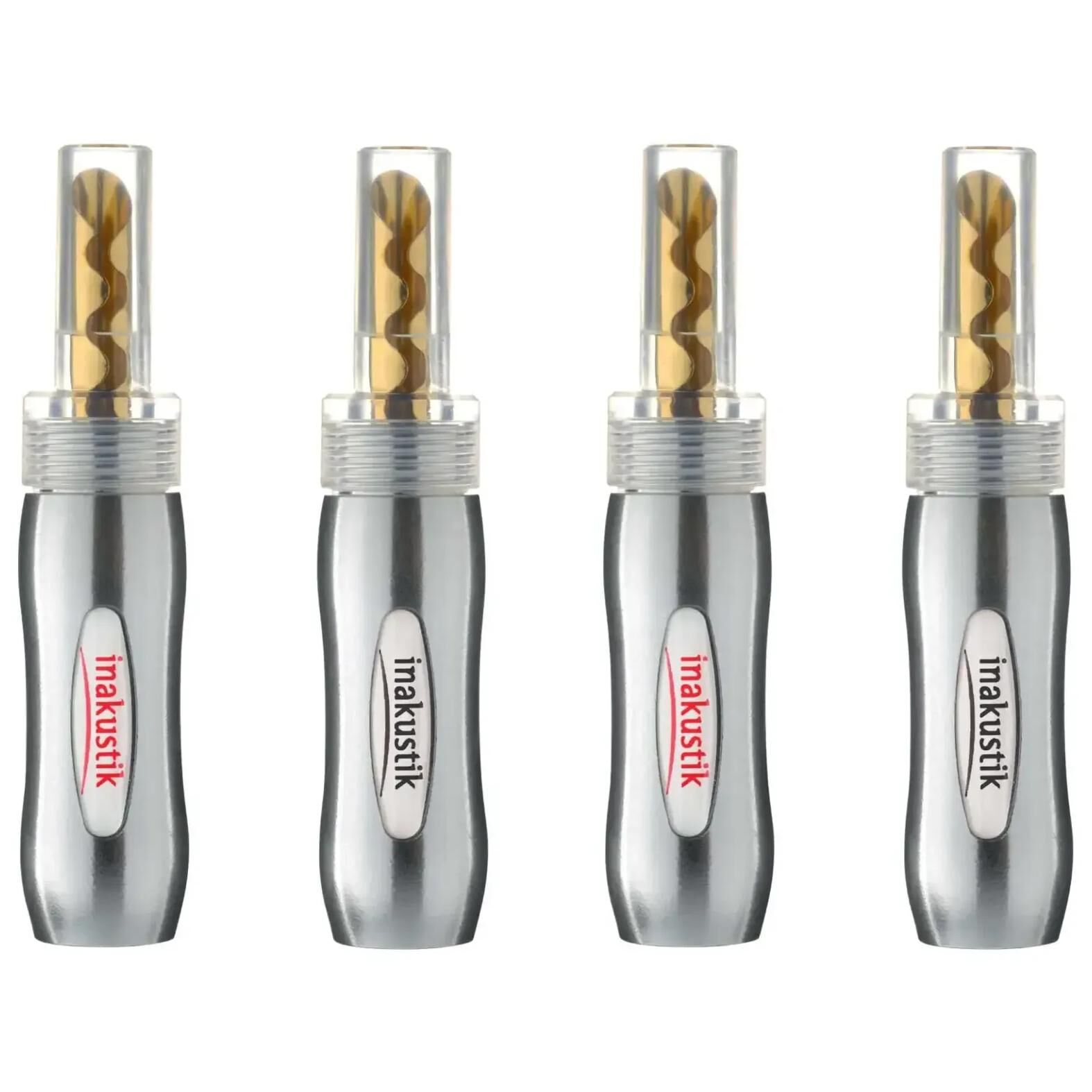 Inakustik 006500021 4mm Banana Gris