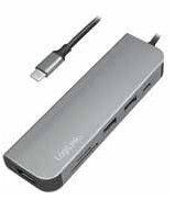 logilink logilink usb-c multifunction hub - docking station - hdmi noir