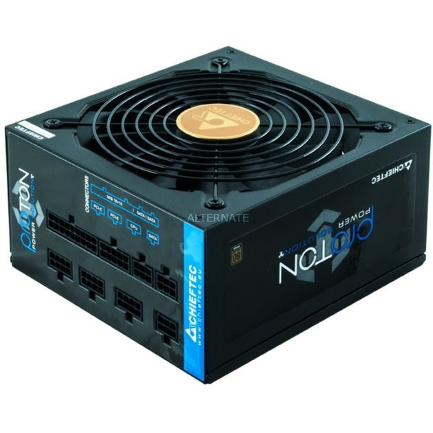 Chieftec Proton Series BDF-650C - Alimentation PC - ATX12V 2.3 - 80 PLUS Bronze - CA 115-230 V - 650 watt - PFC active