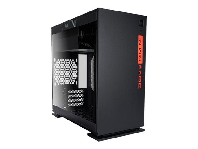 Boitier PC Mini Tour Micro ATX InWin 301 avec panneau vitré - Noir