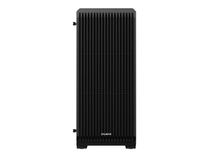 Zalman S2 - Tour - ATX - panneau latéral fenêtré (acrylique) - pas d'alimentation - noir - USB/Audio