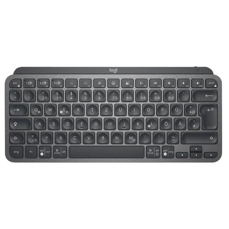 Logitech MX Keys Mini - Clavier - rétroéclairé - sans fil - Bluetooth - QWERTY - Espagnol - graphite