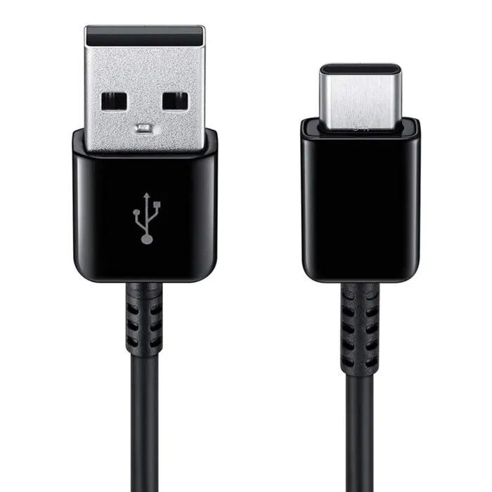 Câble USB vers USB type C Original Samsung EP-DW700CWE Noir charge et synchro