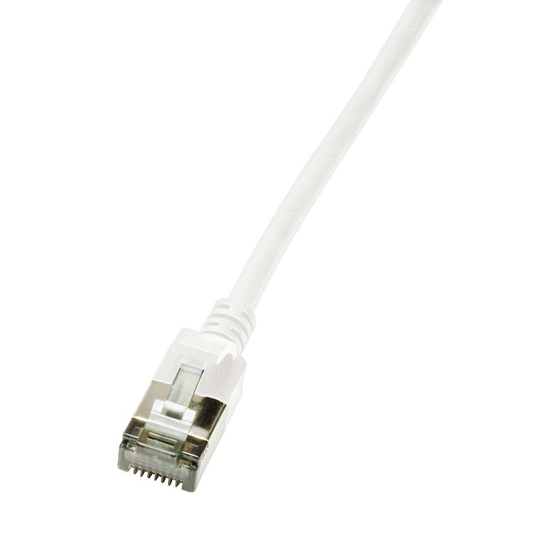 Logilink Cq9011s Câble De Réseau Blanc 0,3 M Cat6a U/ftp (stp)