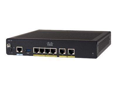 Cisco Integrated Services Router 931 - Routeur commutateur 4 ports - 1GbE - ports WAN : 2