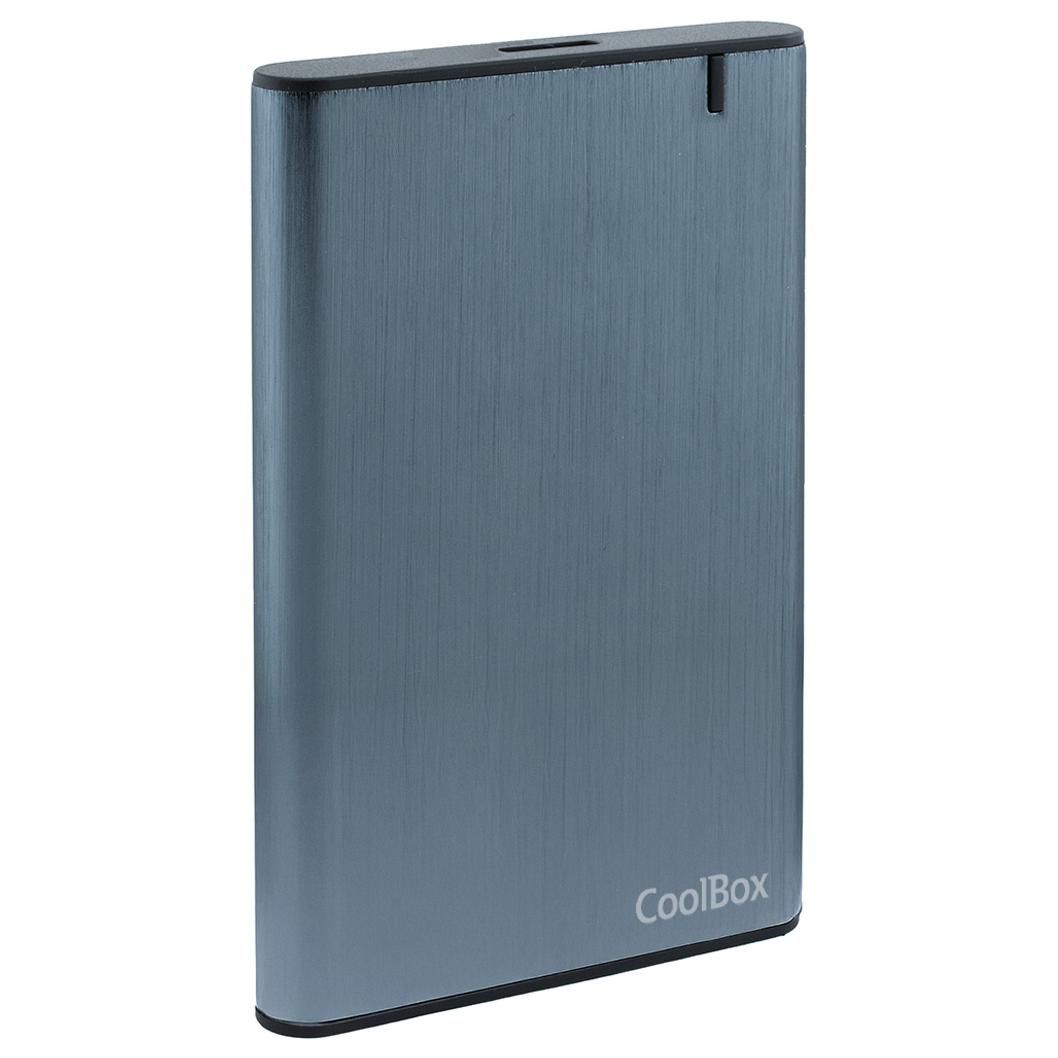 CoolBox SlimChase A-2550 Boîtier disque dur/SSD Gris 2.5