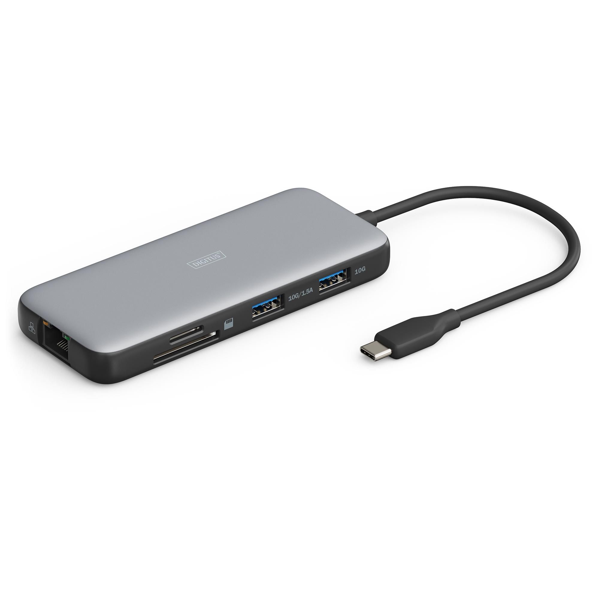 Digitus Station d'accueil USB-C, 8 ports
